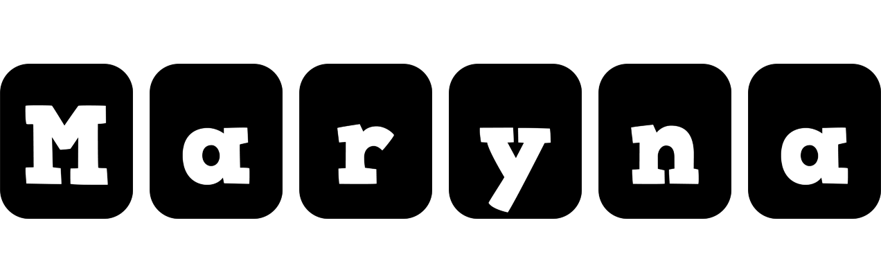 Maryna box logo