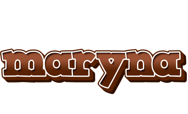 Maryna brownie logo