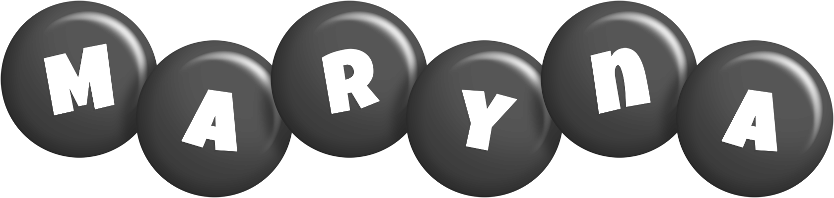 Maryna candy-black logo