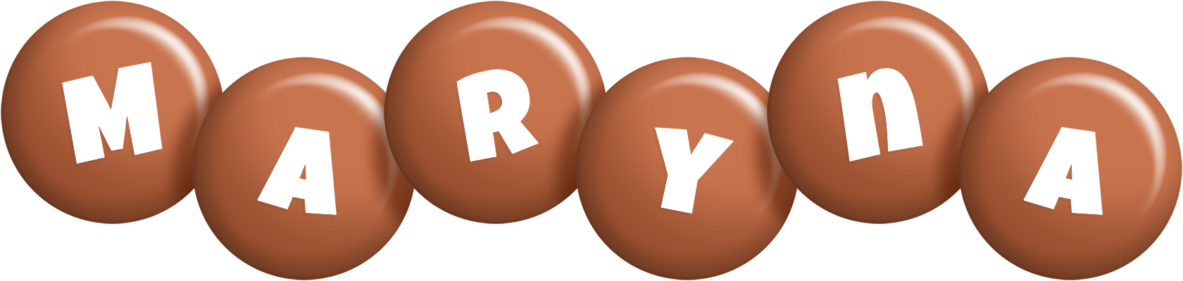 Maryna candy-brown logo