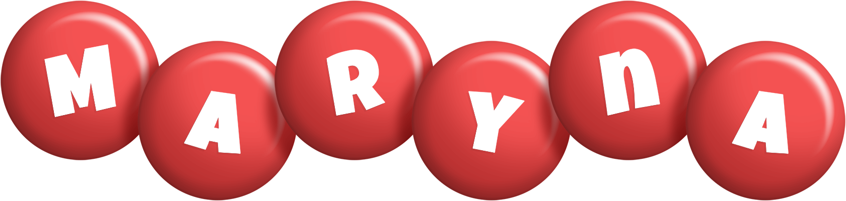 Maryna candy-red logo