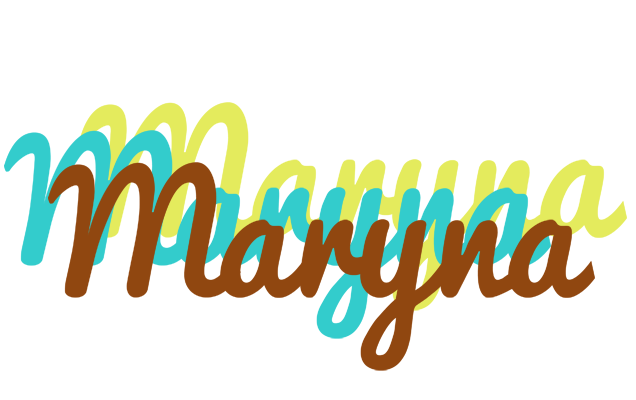 Maryna cupcake logo