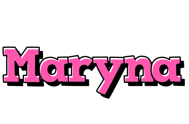 Maryna girlish logo