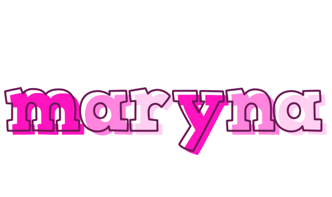 Maryna hello logo