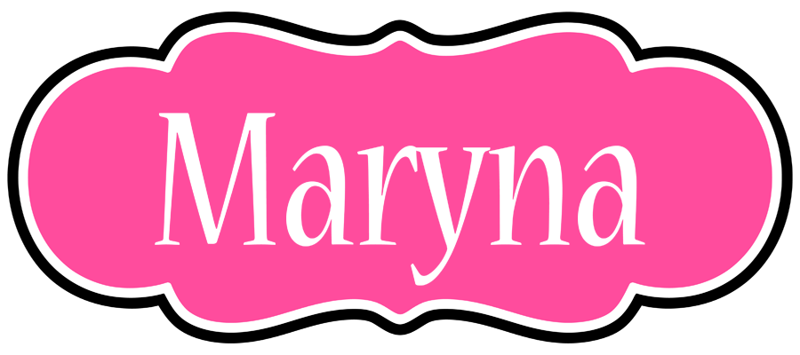 Maryna invitation logo
