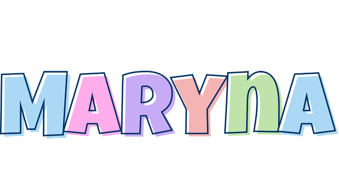 Maryna pastel logo