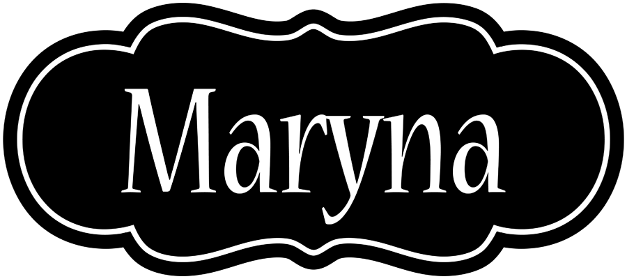 Maryna welcome logo