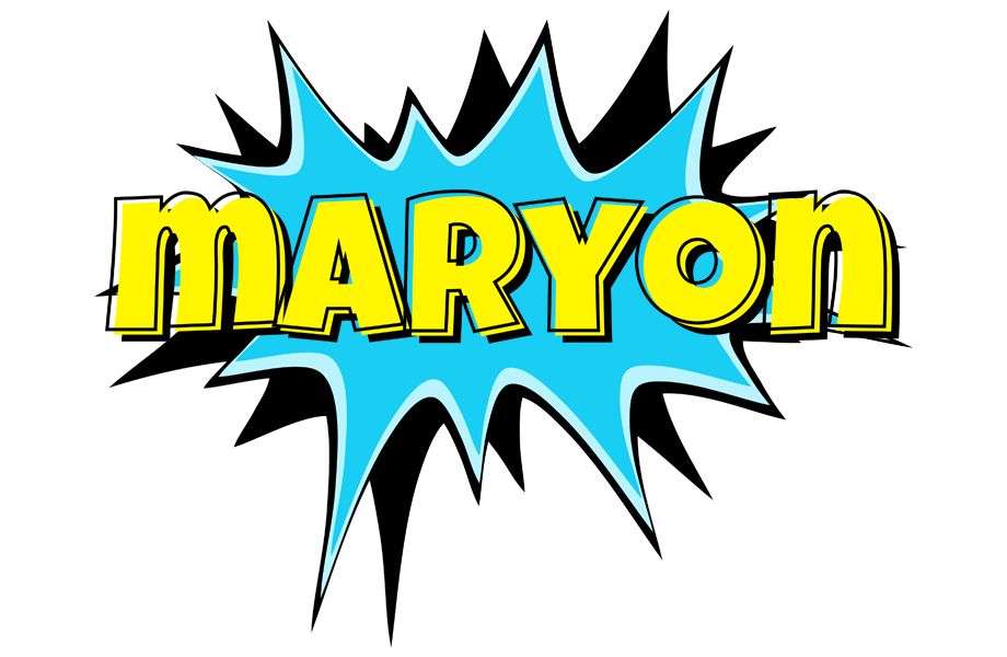 Maryon amazing logo