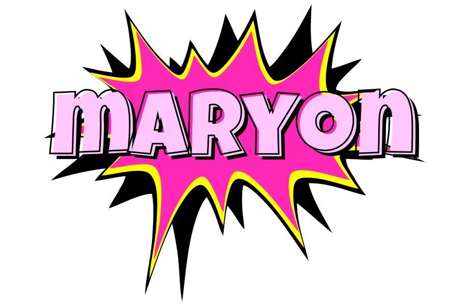 Maryon badabing logo