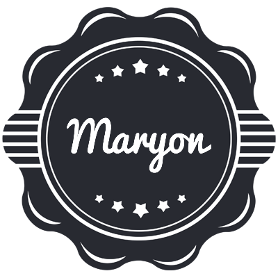 Maryon badge logo