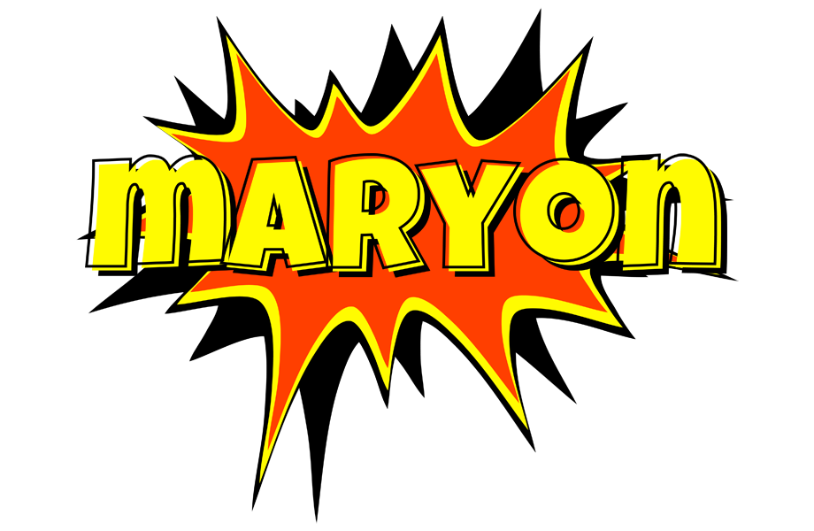 Maryon bazinga logo