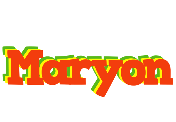 Maryon bbq logo