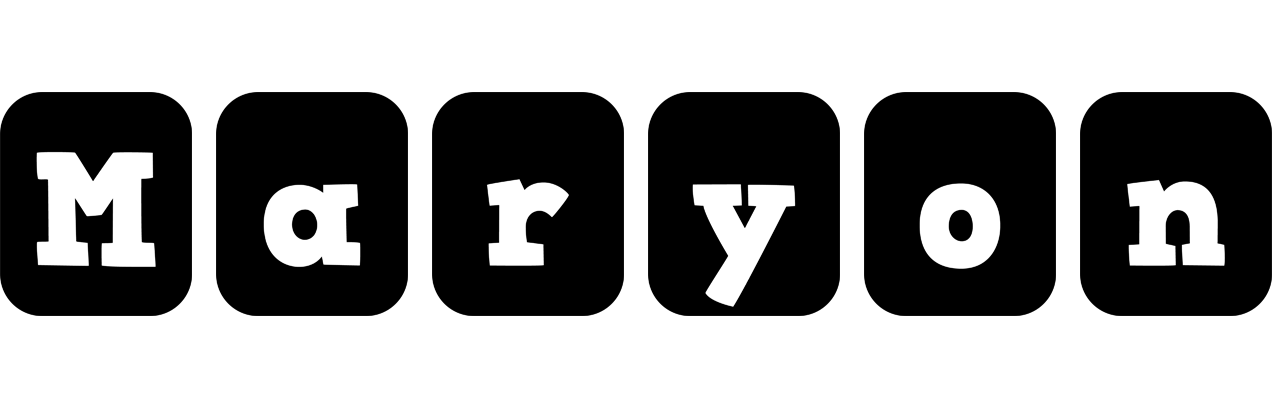 Maryon box logo