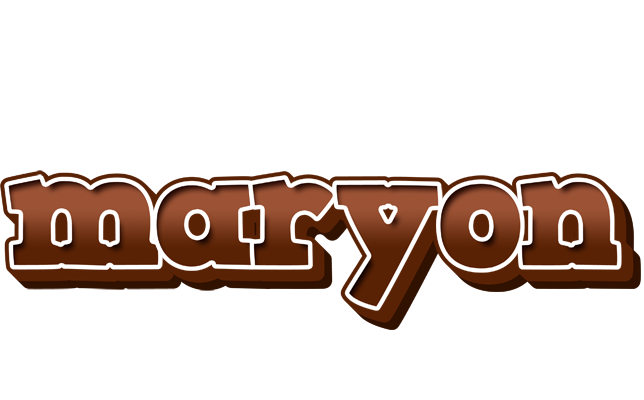 Maryon brownie logo