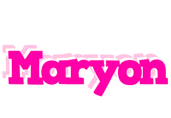 Maryon dancing logo