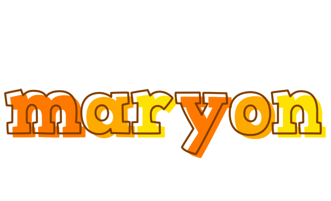 Maryon desert logo