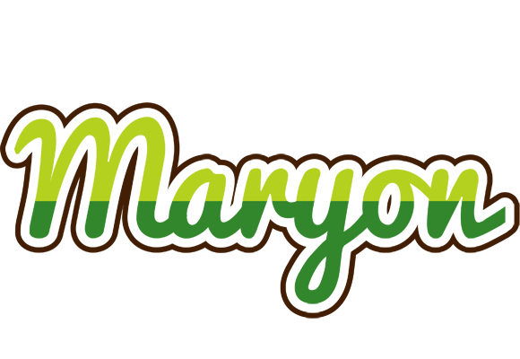 Maryon golfing logo