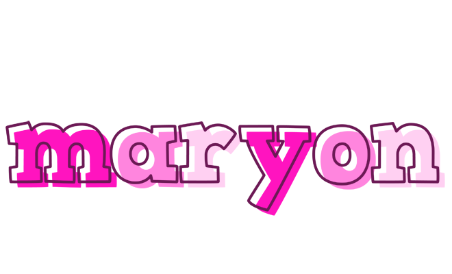 Maryon hello logo