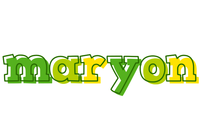 Maryon juice logo