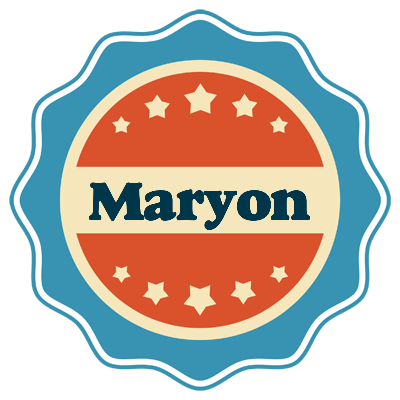 Maryon labels logo