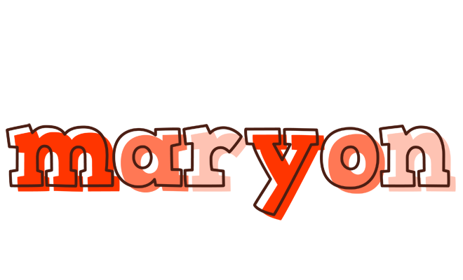 Maryon paint logo