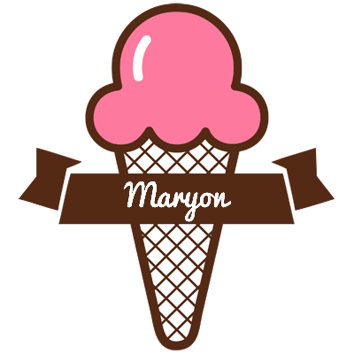 Maryon premium logo