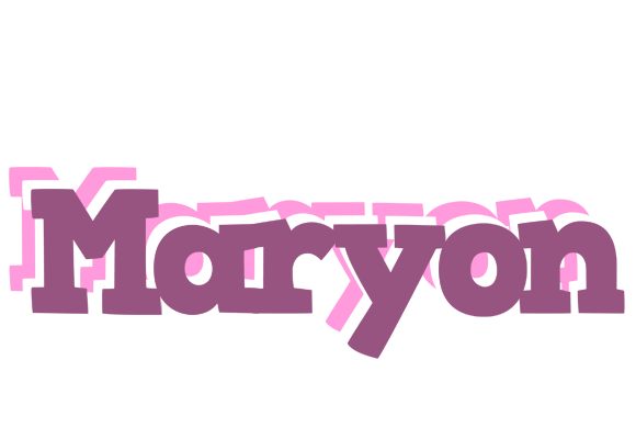 Maryon relaxing logo
