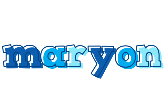 Maryon sailor logo