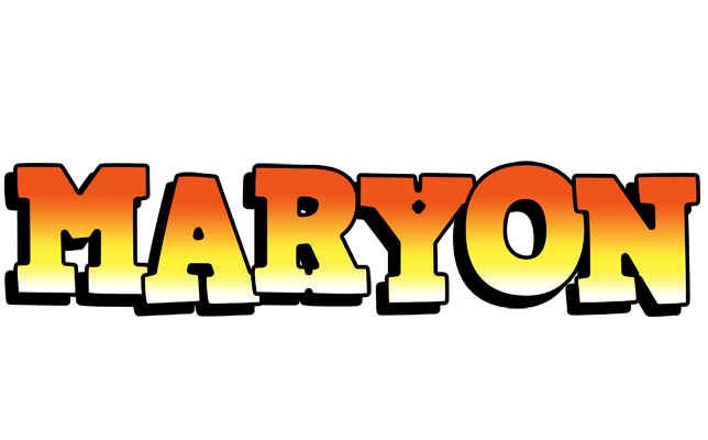 Maryon sunset logo