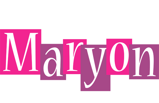 Maryon whine logo