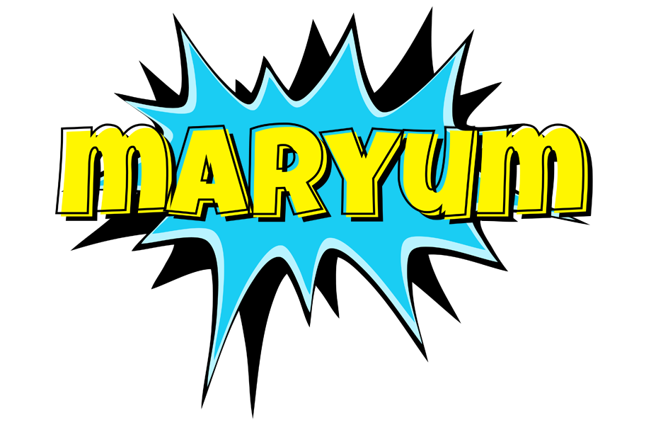 Maryum amazing logo
