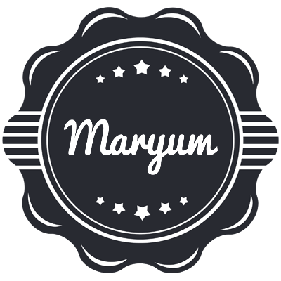 Maryum badge logo