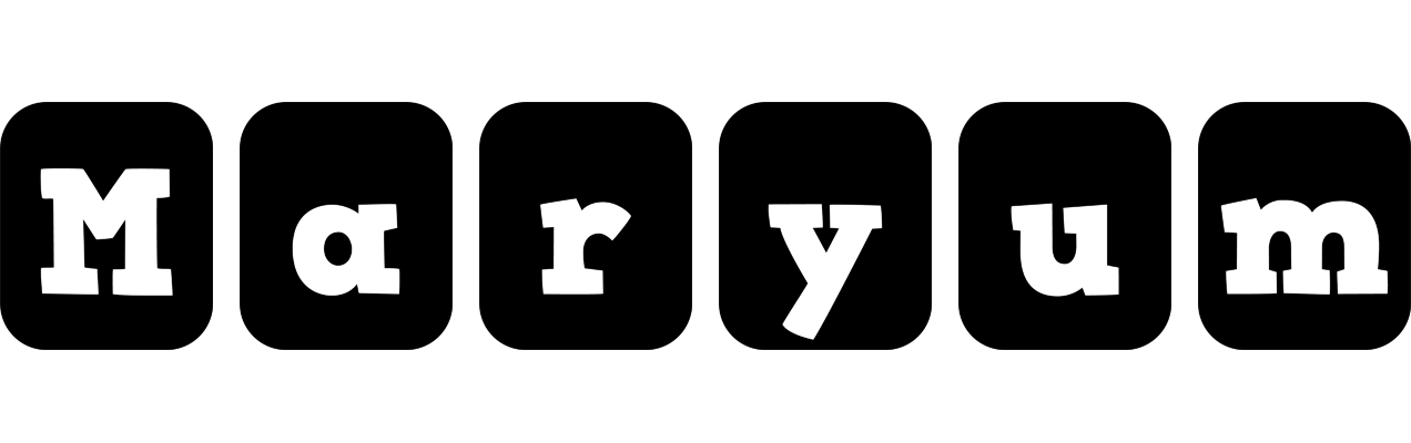 Maryum box logo