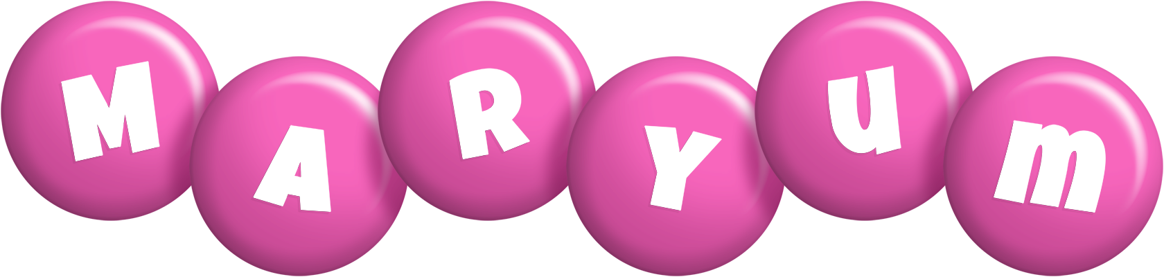 Maryum candy-pink logo