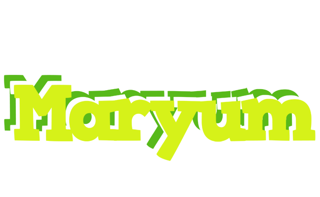 Maryum citrus logo