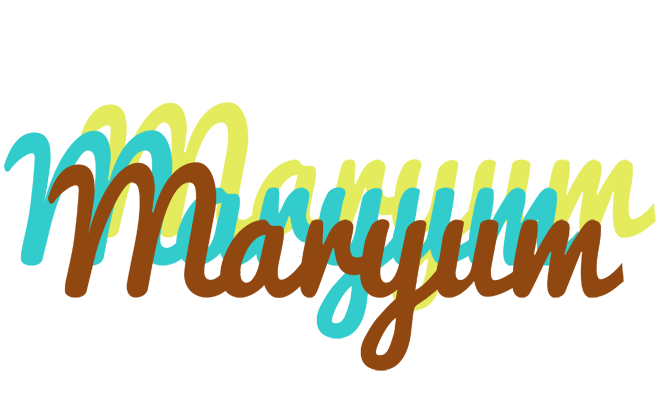 Maryum cupcake logo