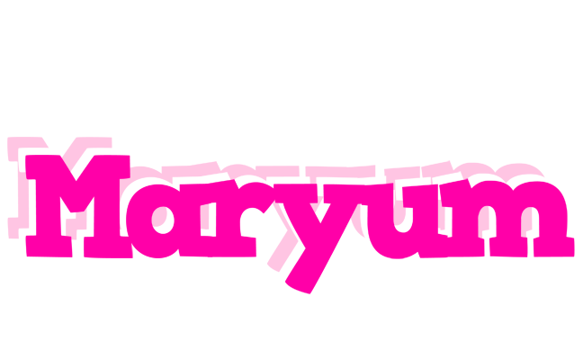 Maryum dancing logo