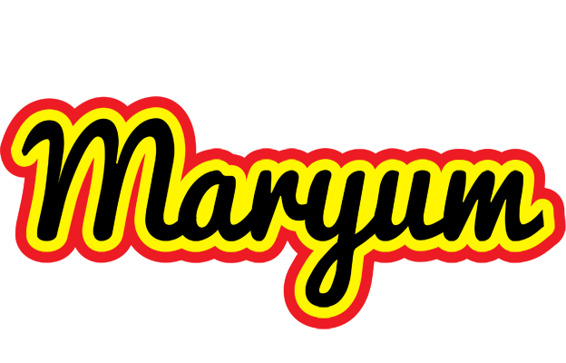 Maryum flaming logo