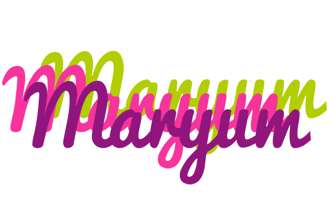 Maryum flowers logo