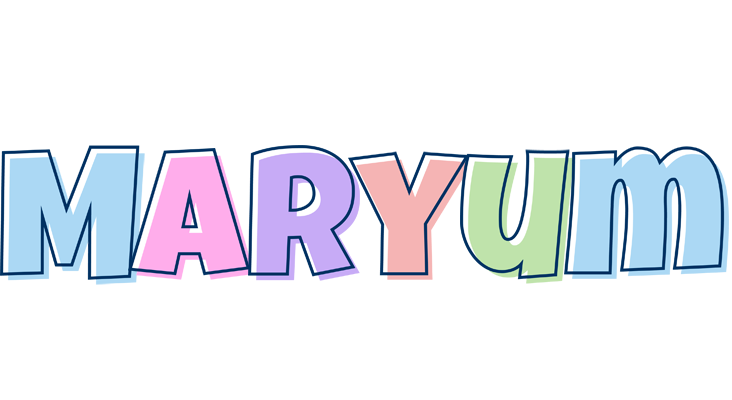 Maryum pastel logo