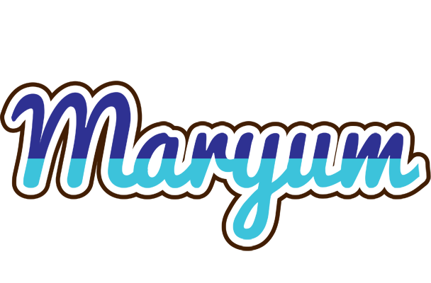 Maryum raining logo