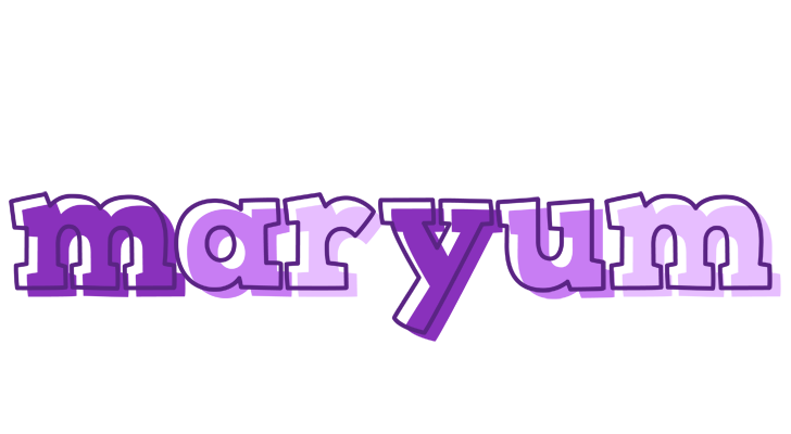 Maryum sensual logo