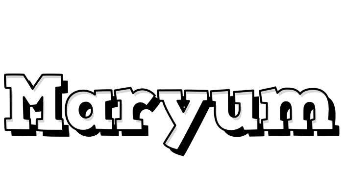 Maryum snowing logo