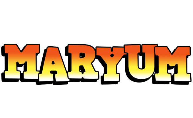 Maryum sunset logo