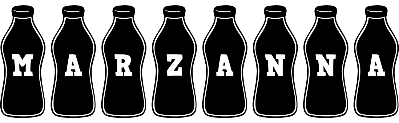 Marzanna bottle logo