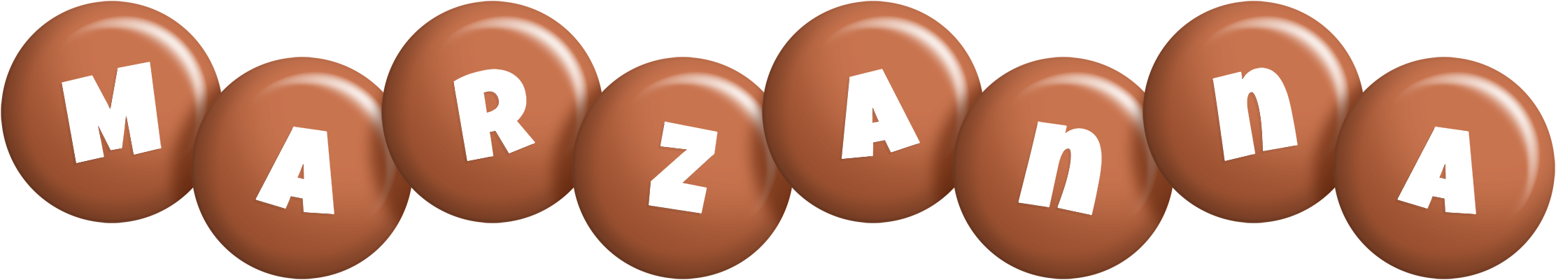 Marzanna candy-brown logo