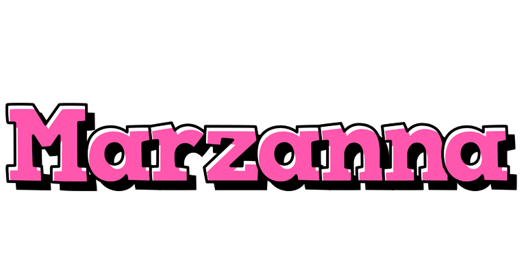 Marzanna girlish logo