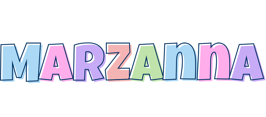 Marzanna pastel logo