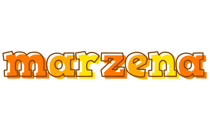 Marzena desert logo