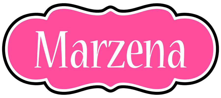 Marzena invitation logo